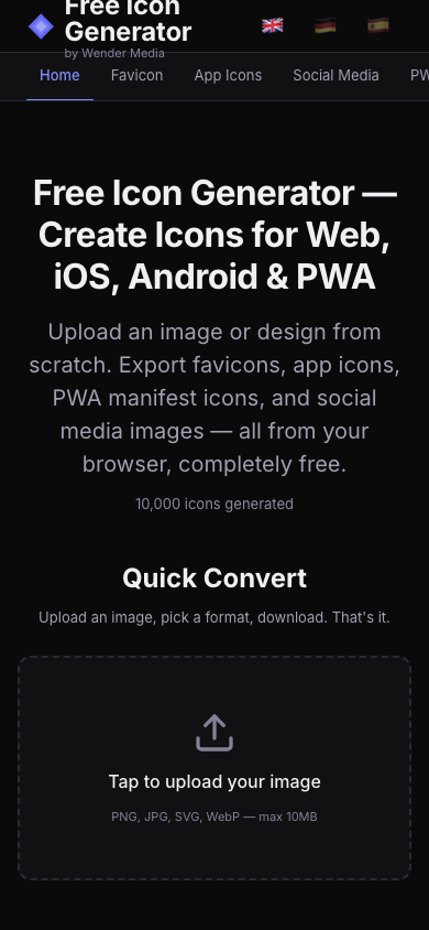 Free Icon Generator — all platforms gallery image