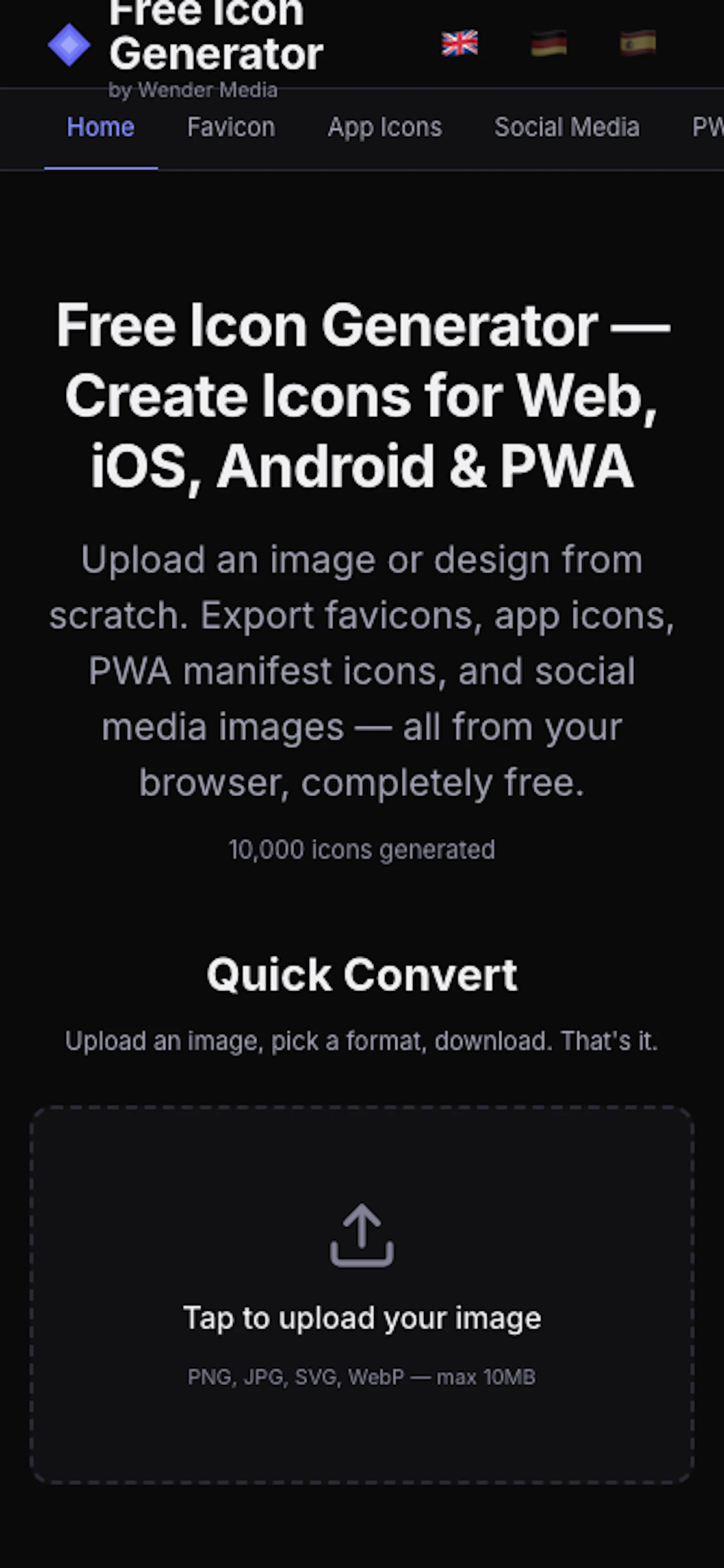 Free Icon Generator — all platforms screenshot 6