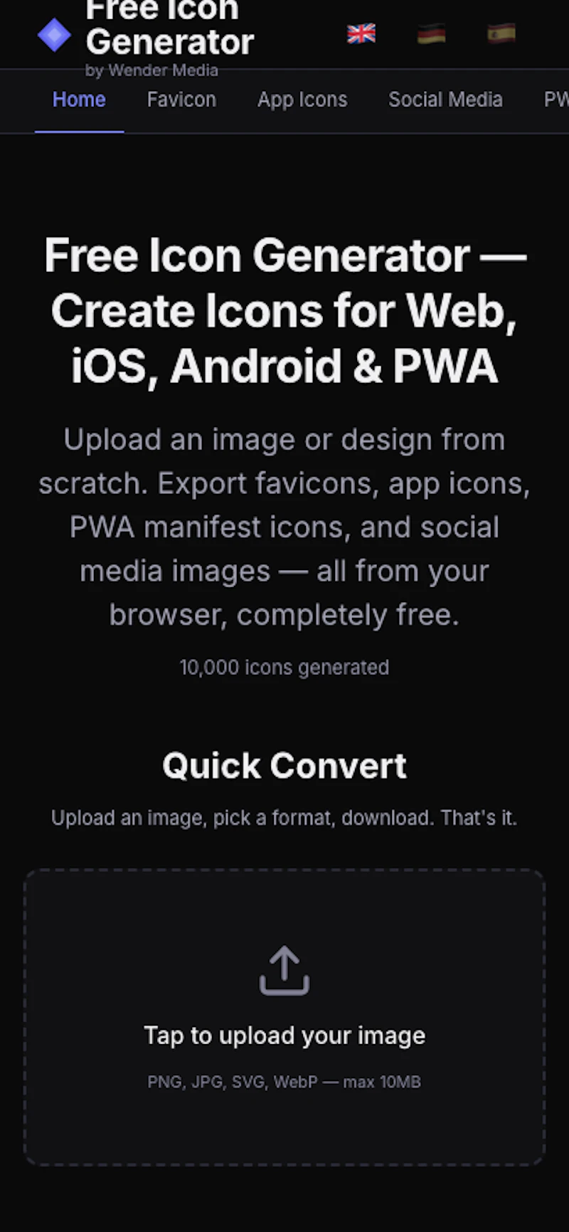 Free Icon Generator — all platforms screenshot 6