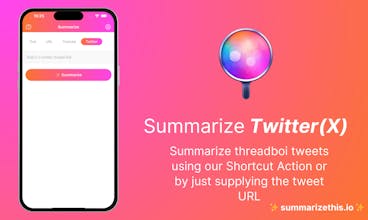 Summarize tweets effortlessly with our free tool