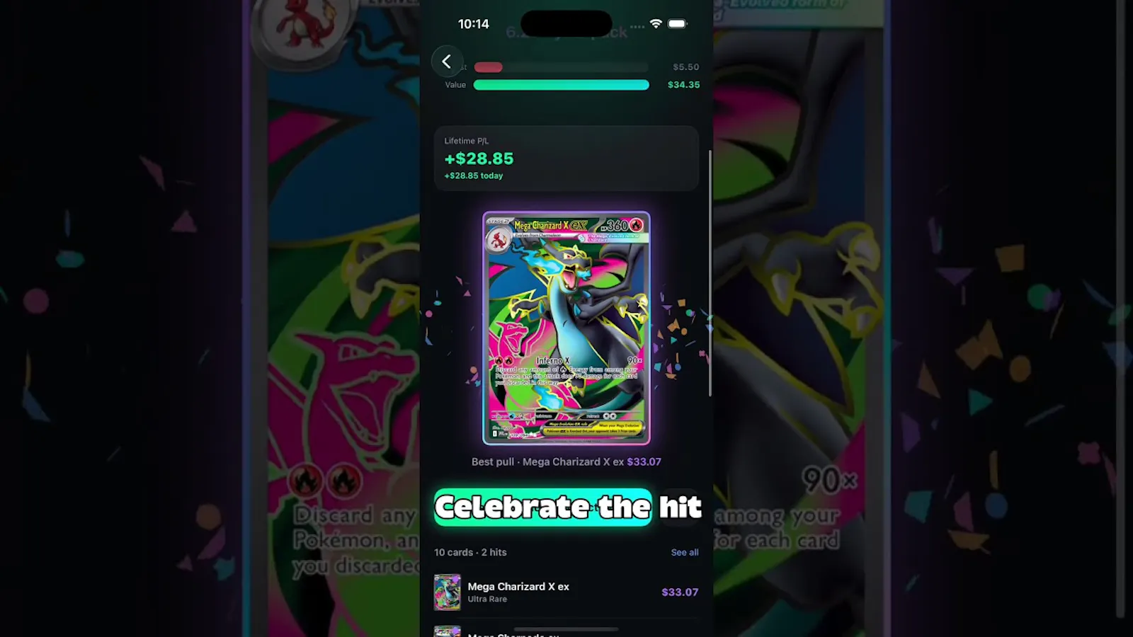 Booster - TCG Pack Tracker screenshot 1 (video preview)
