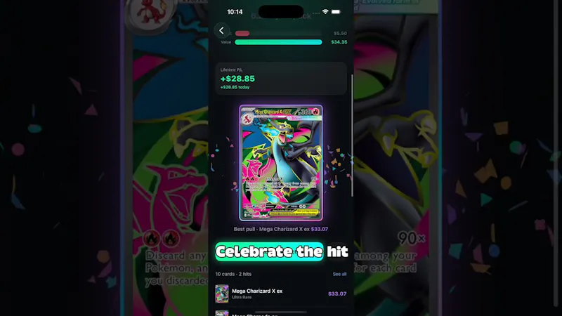 Booster - TCG Pack Tracker screenshot 1 (video preview)