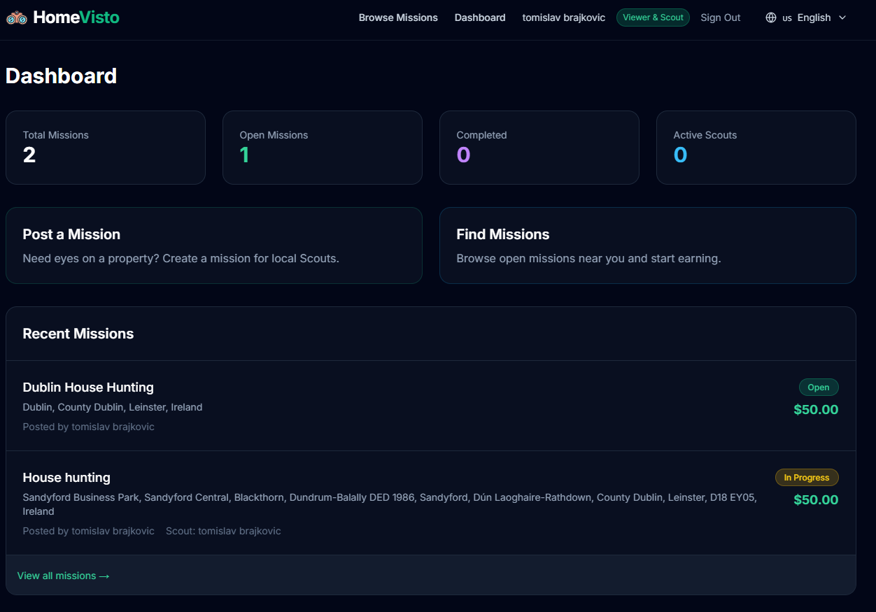 HomeVisto - Screenshot 3 showing product features and functionality