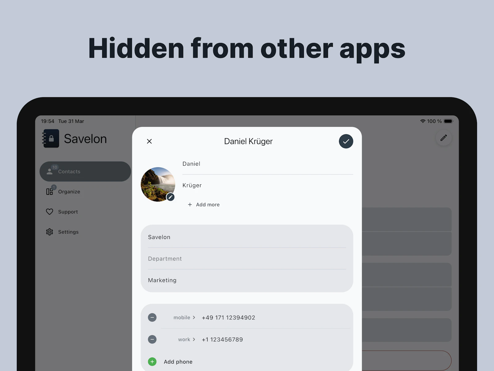 Savelon screenshot 3