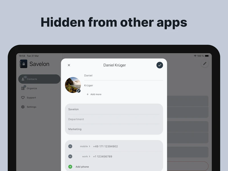 Savelon screenshot 3