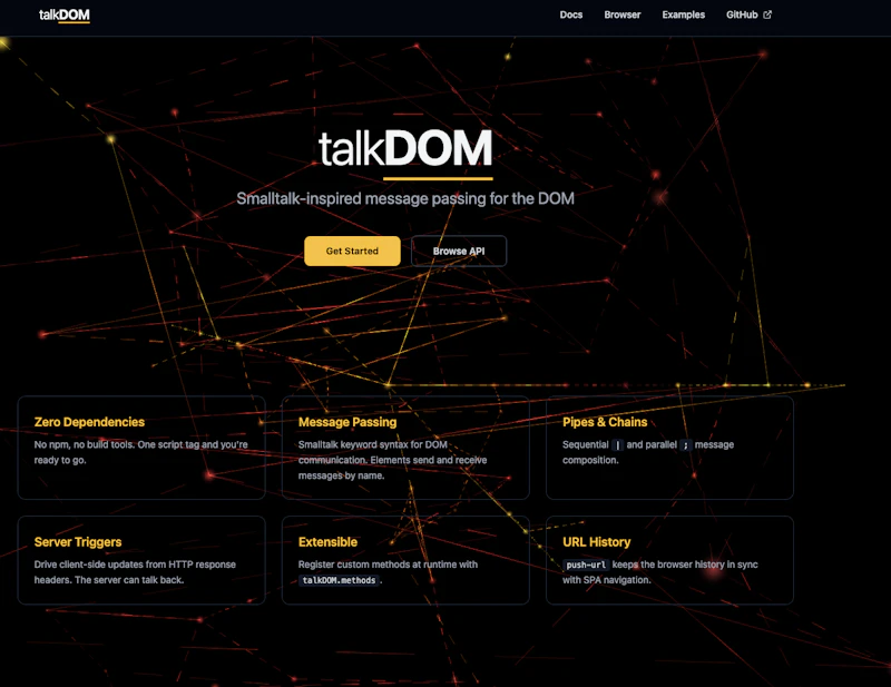 talkDOM screenshot 1