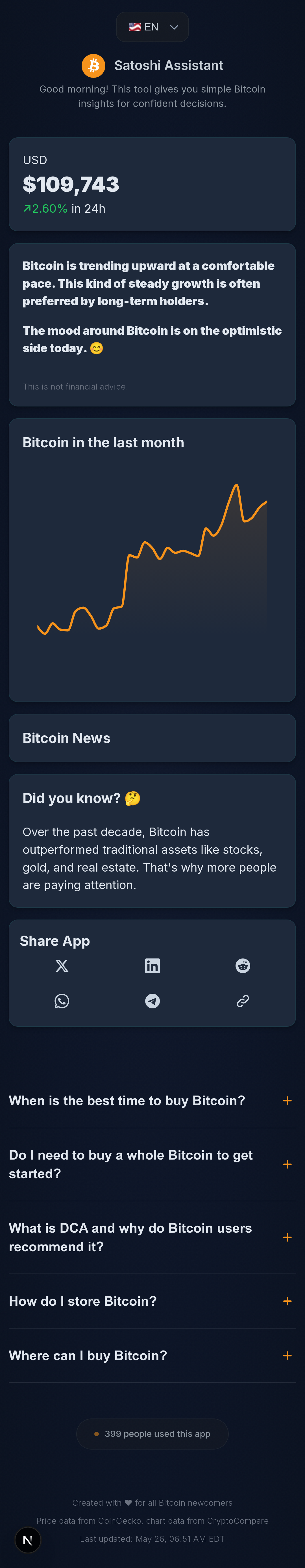 Satoshi助理 - 現在是購買比特幣的好時機嗎？ media 2