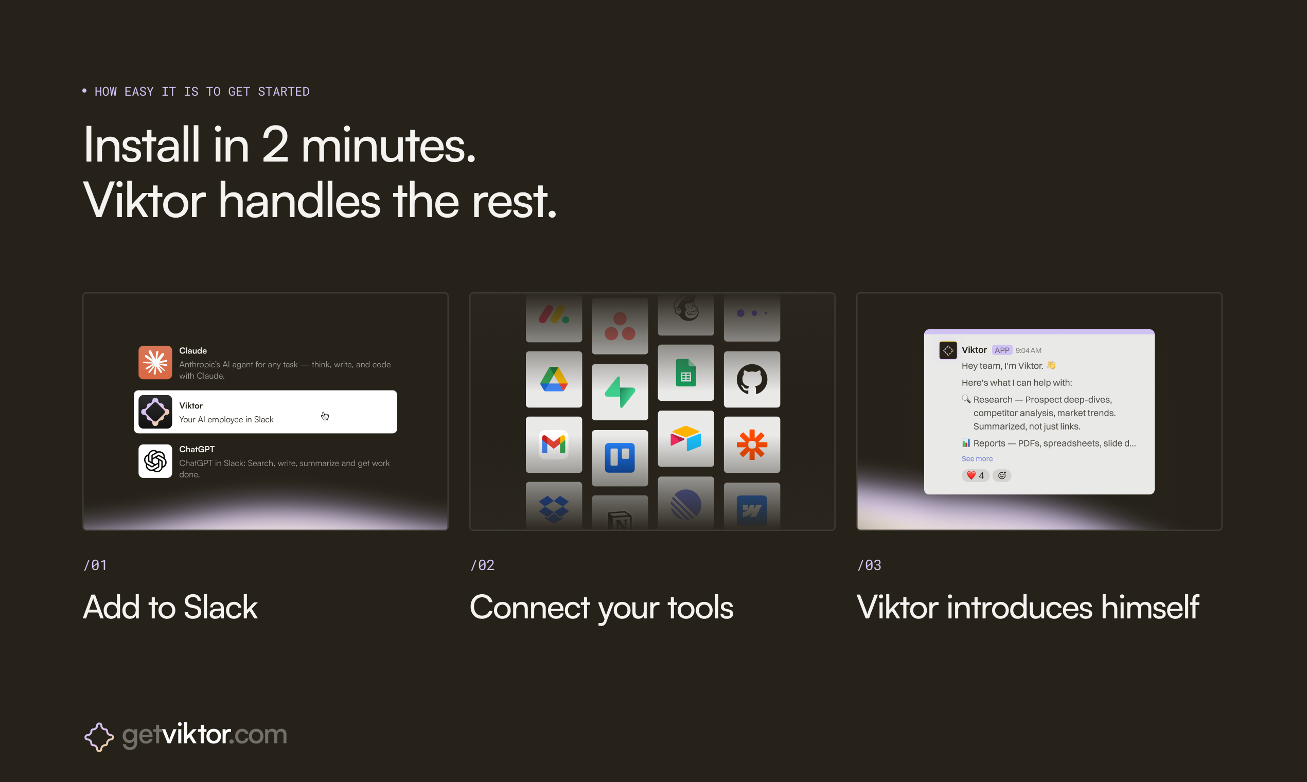 getviktor.com - Main product screenshot demonstrating key features and user interface