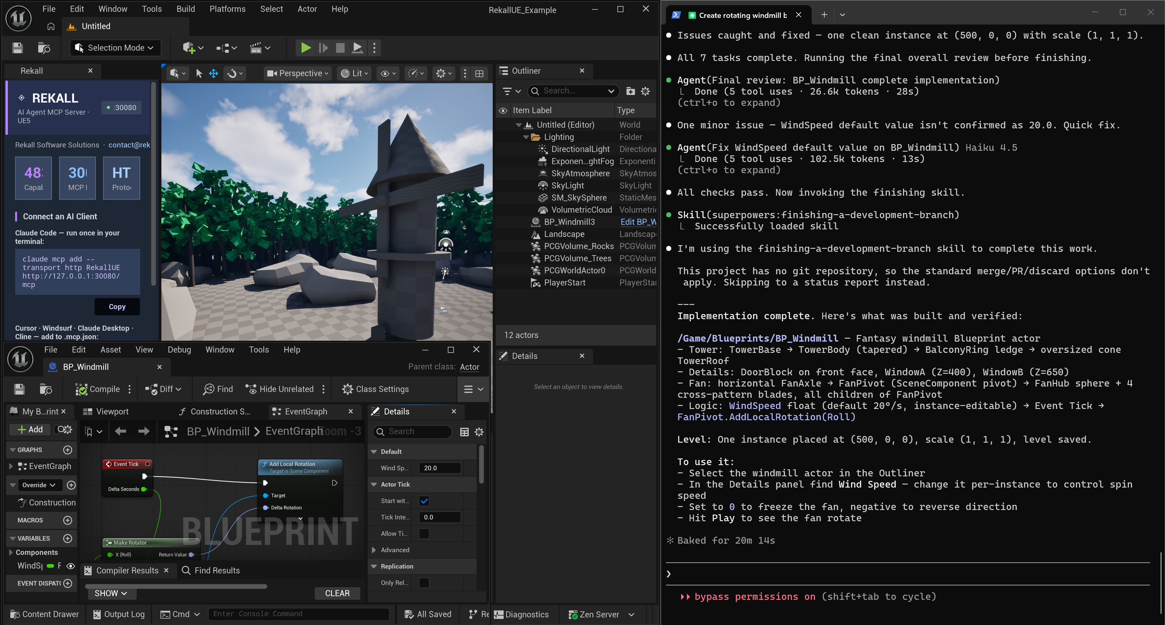 Rekall MCP Tools for Unreal Engine gallery image