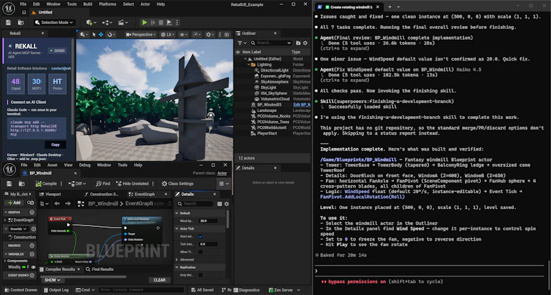 Rekall MCP Tools for Unreal Engine screenshot 4
