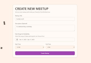 Pick n Meet - privacy-first meetup tool gallery image