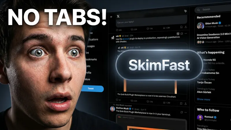 SkimFast screenshot 1 (video preview)