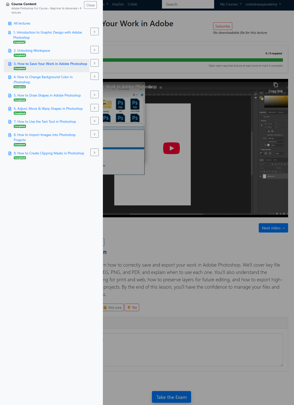 CodeDevPay Academy - Main product screenshot demonstrating key features and user interface
