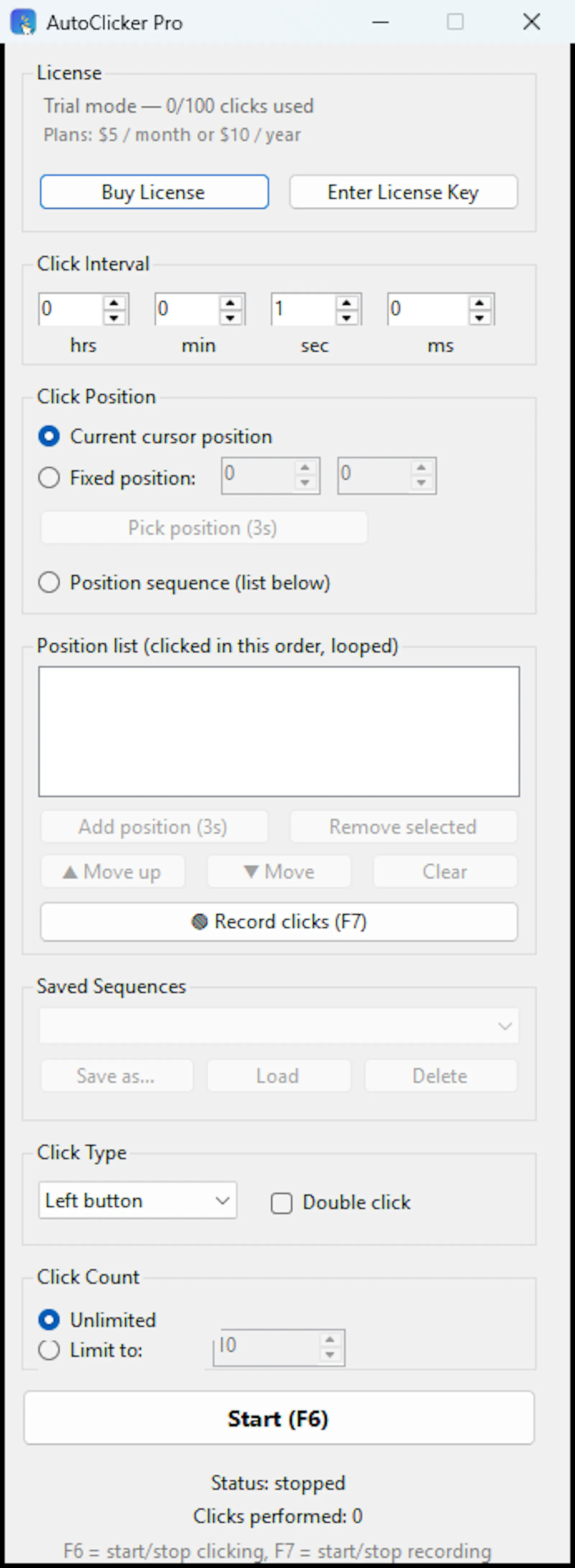 AutoClicker Pro screenshot 2