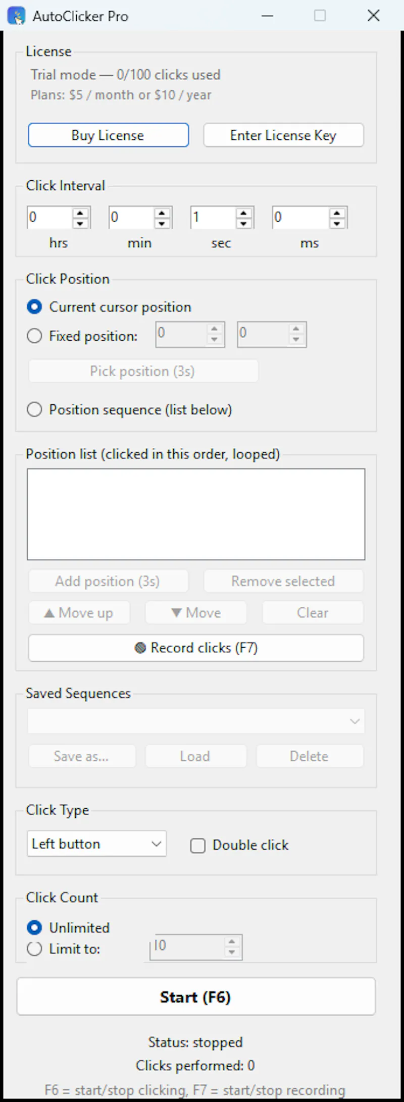 AutoClicker Pro screenshot 2