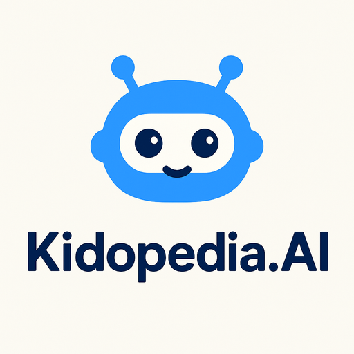Kidopedia AI - Product Hunt launch logo and brand identity