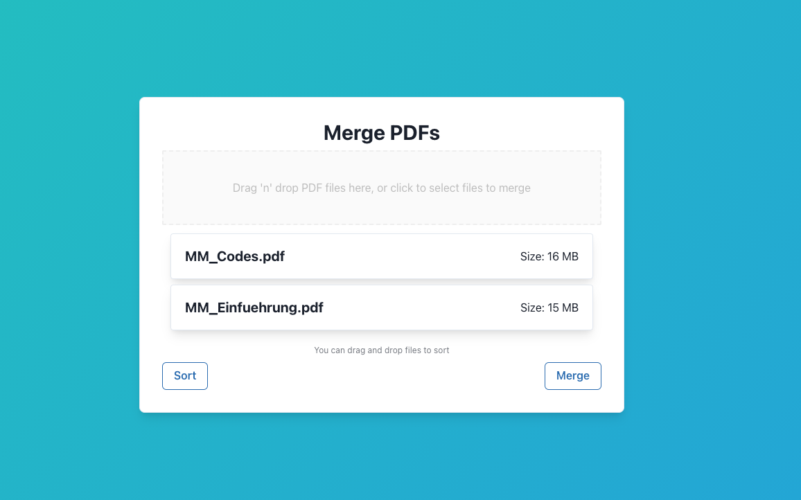 Localpdf - PDF Merger gallery image