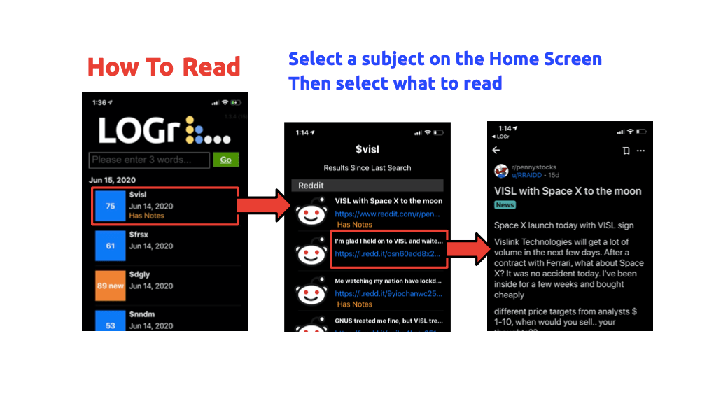 LOGr Research App gallery image