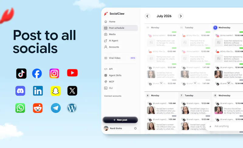 SocialClaw screenshot 2