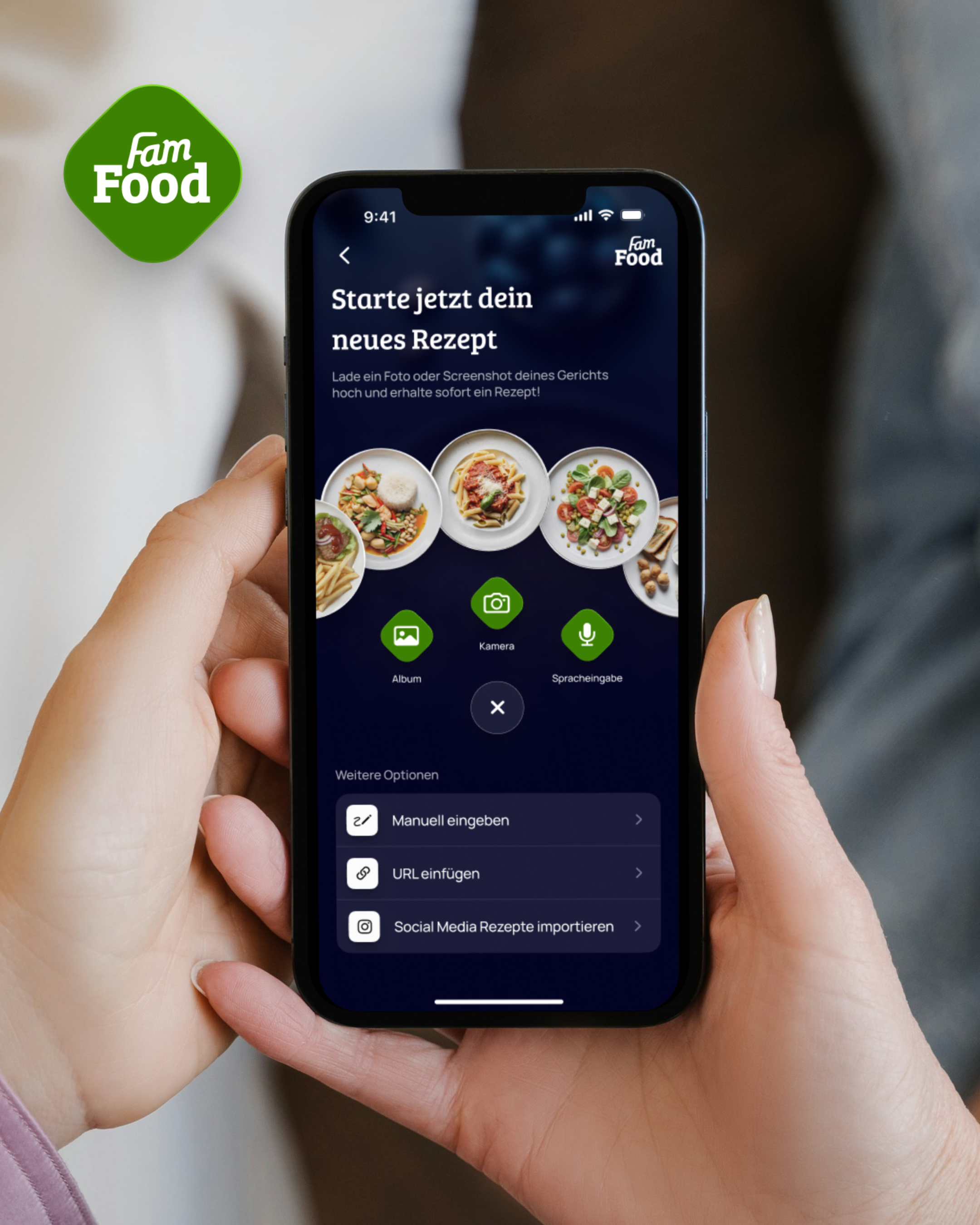 Mídia 4 de FamFood.app - Seu livro de receitas da família digital