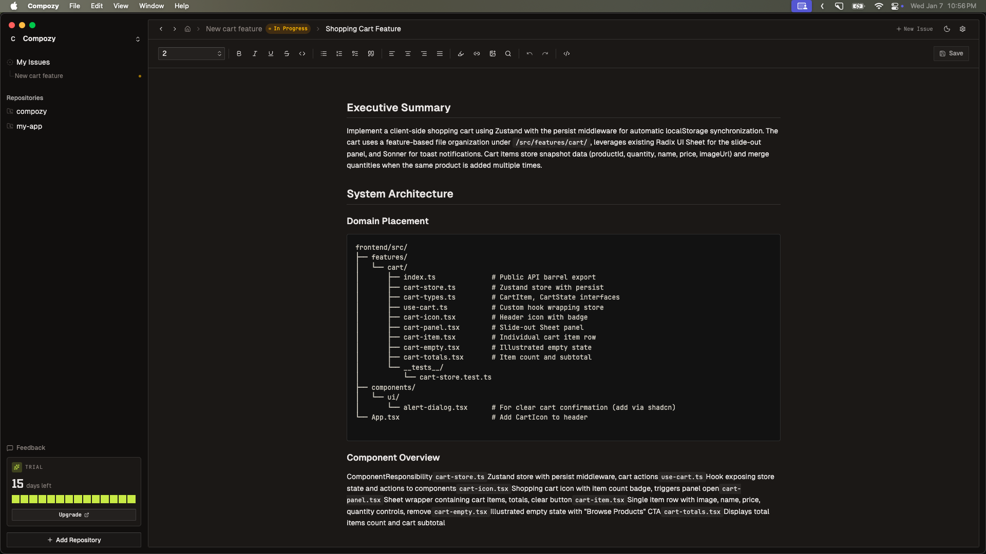 Compozy gallery image