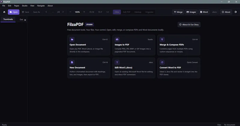 FilzaPDF screenshot 2