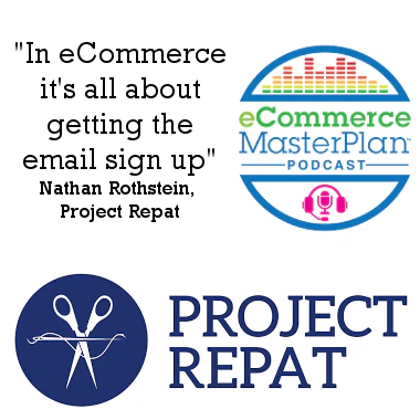 eCommerce MasterPlan 43 Project Repat - it's all about the email address