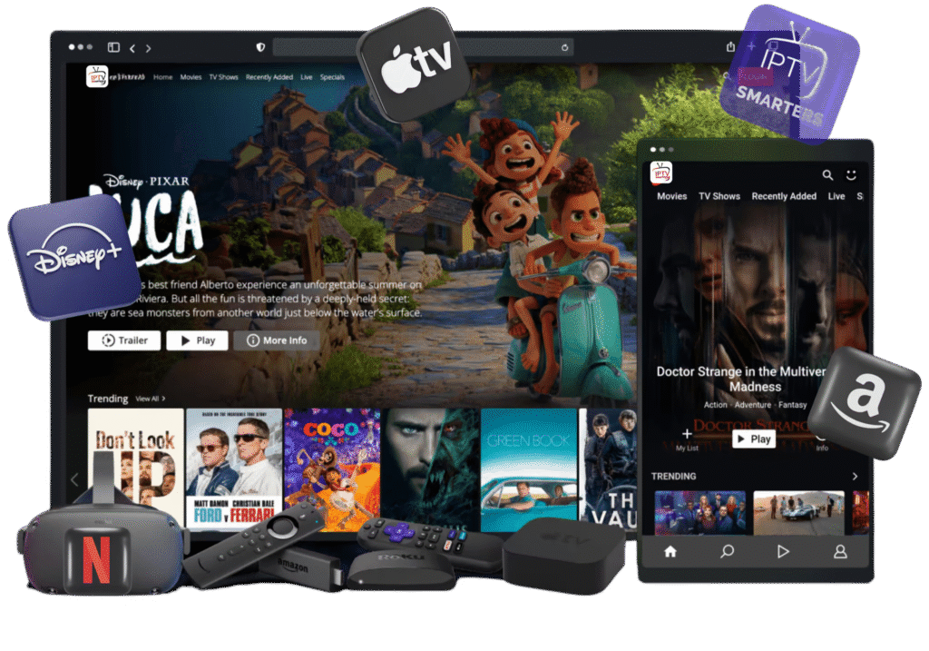 iptv smarters - Main product screenshot demonstrating key features and user interface