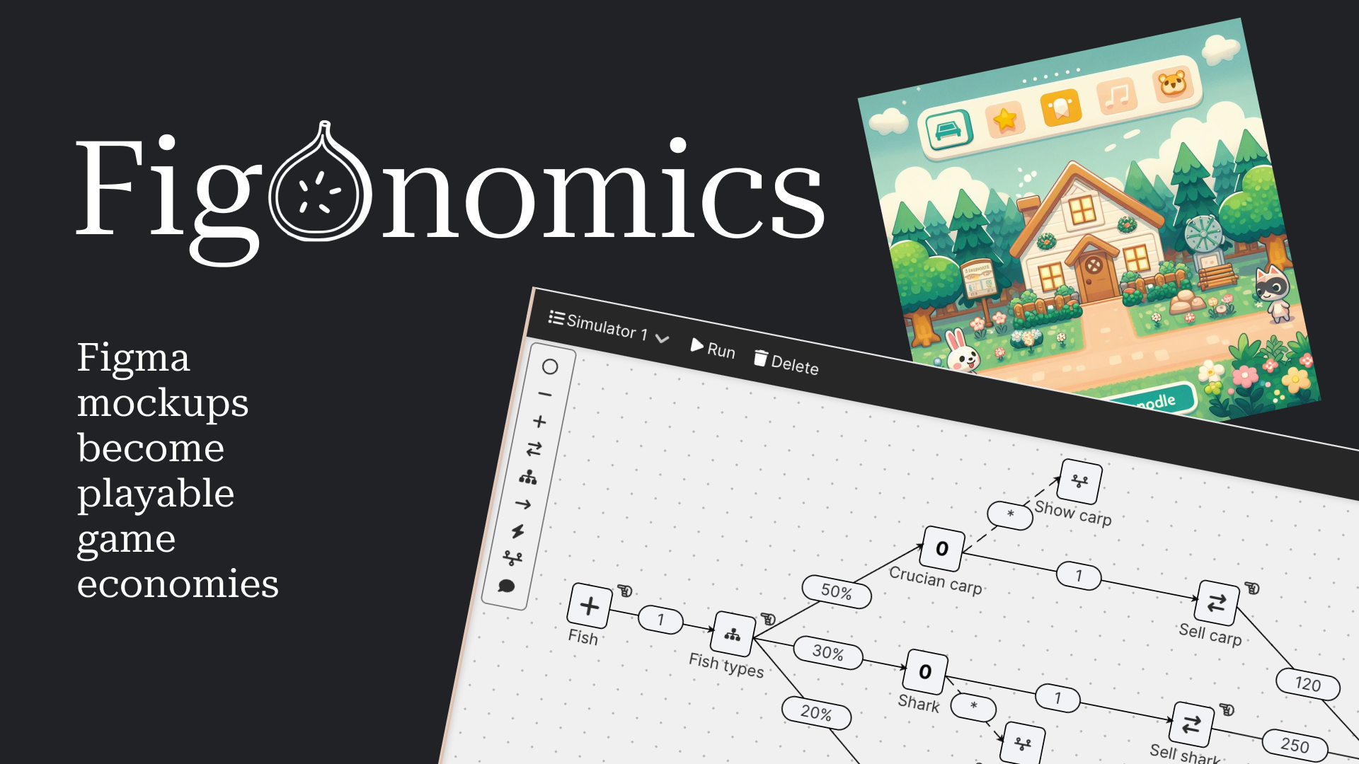 Figonomics - Figma Mockups를 플레이 가능한 게임 경제로 바꾸십시오 미디어 2
