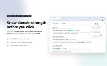 Domaniro - Free SEO Domain Metrics gallery image
