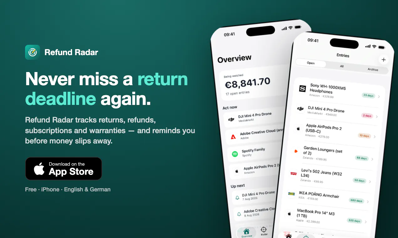 Refund Radar gallery image