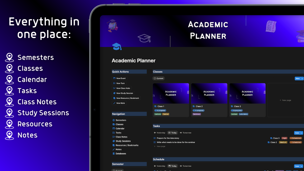 Academic Planner gallery image