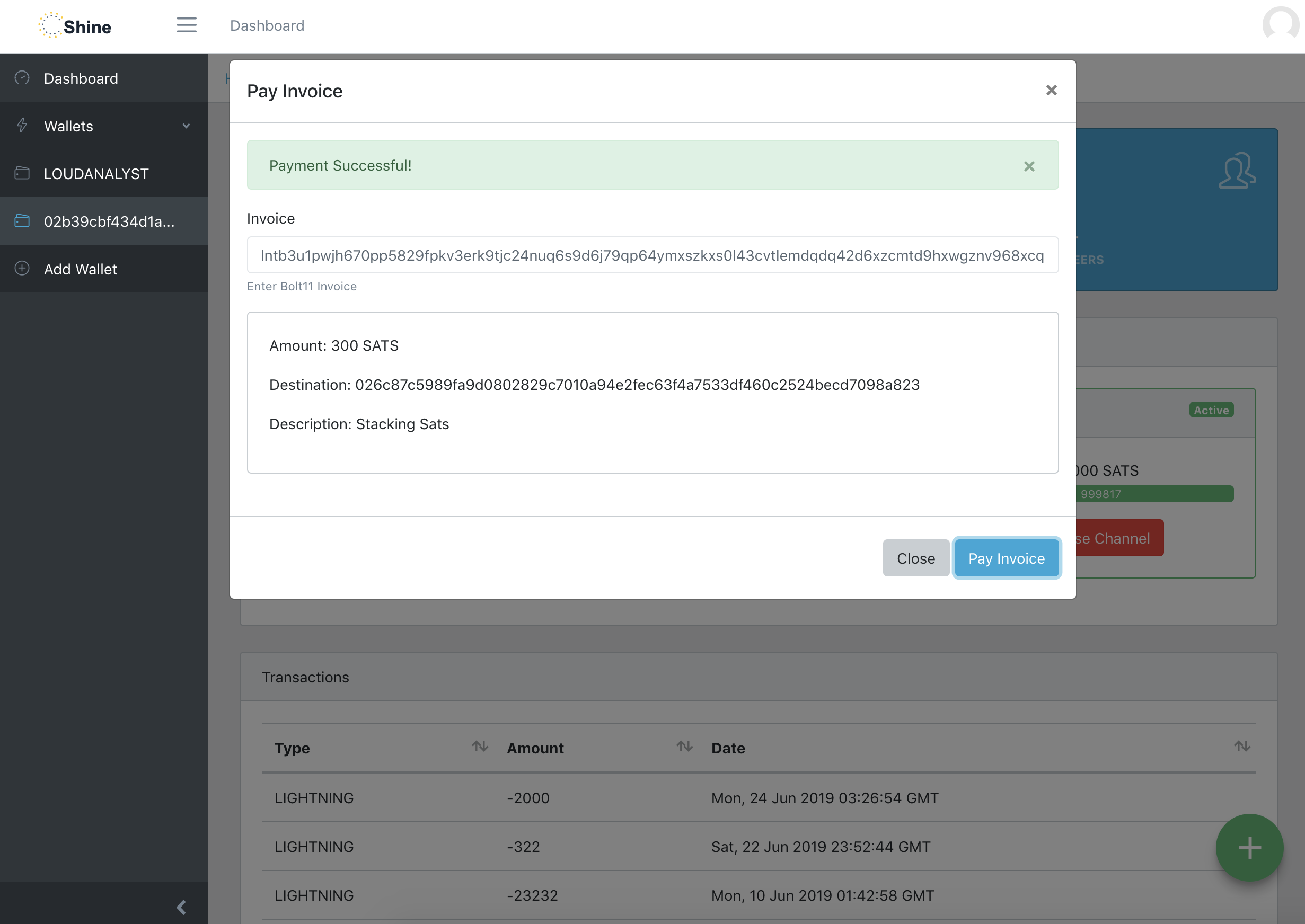 Shine Wallet gallery image