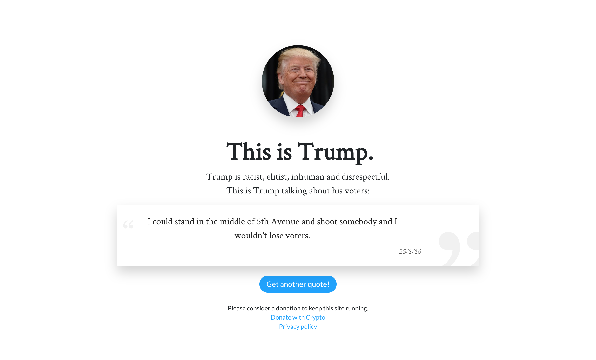 This is Trump. gallery image