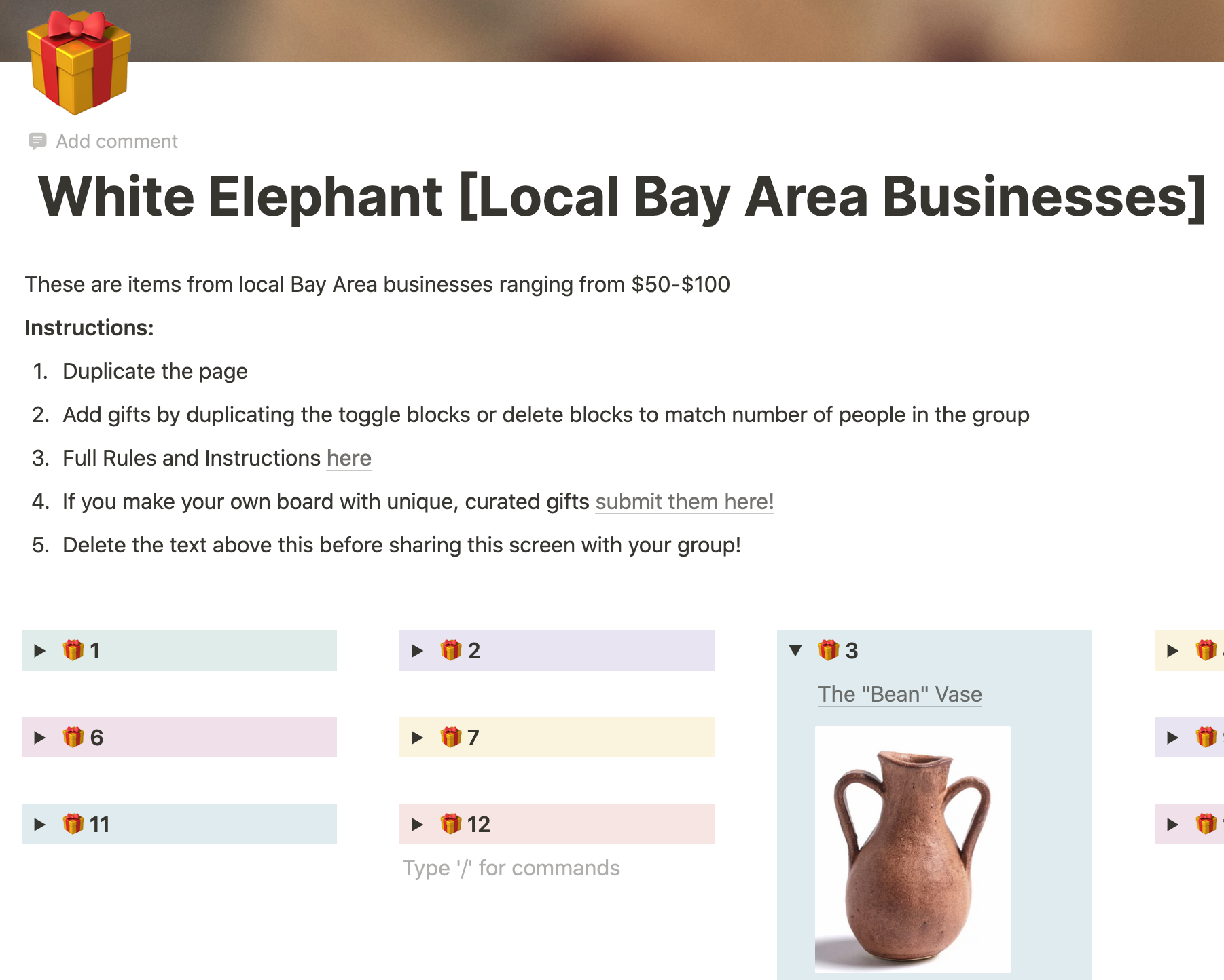 Virtual White Elephant gallery image