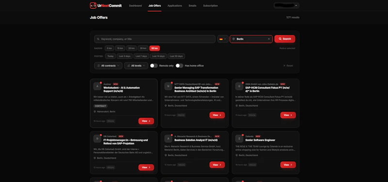 urNextCommit screenshot 2