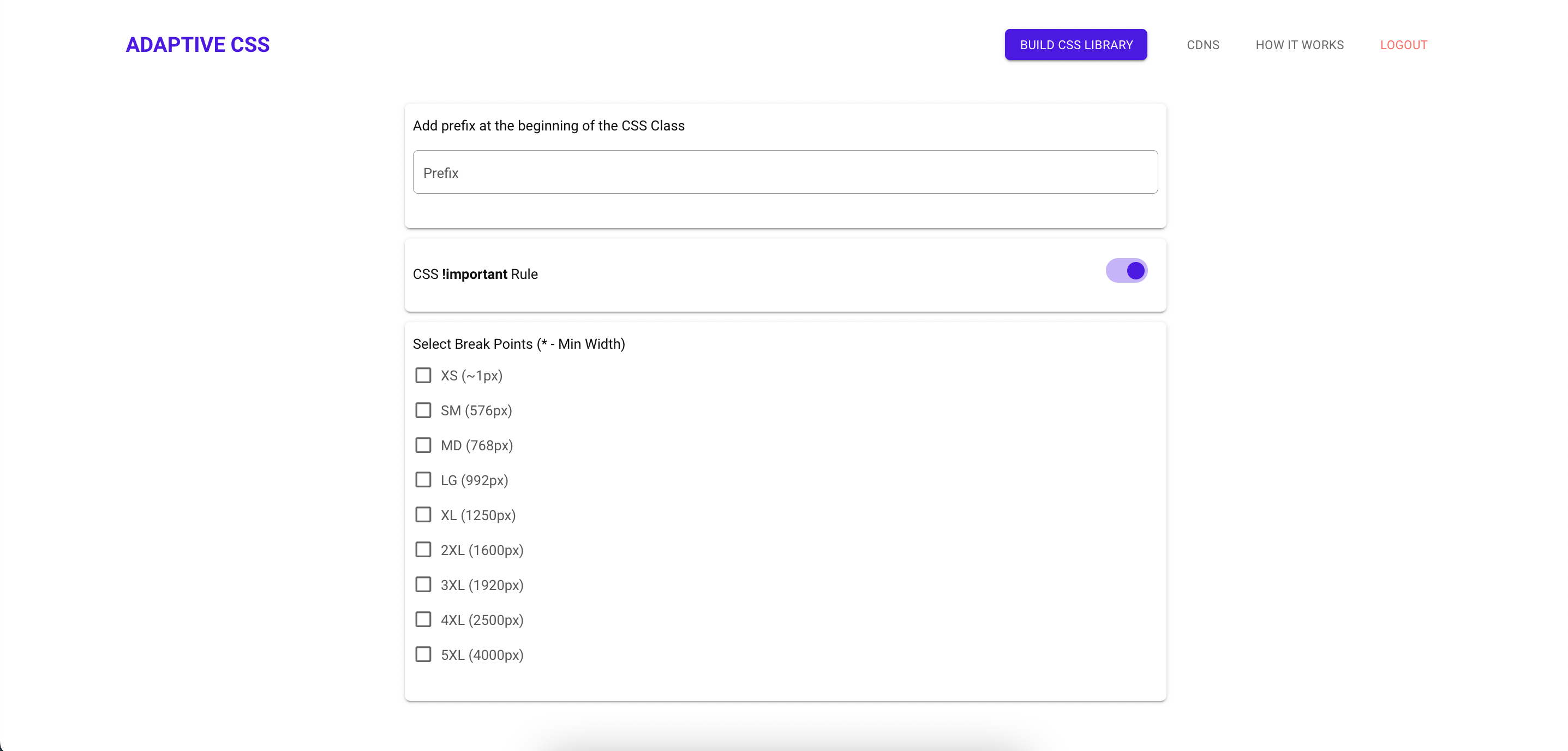 CSS adattivo media 2