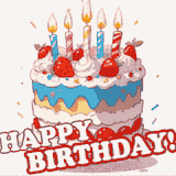 Média Joyeux anniversaire gif - Créer des gifs d'anniversaire personnalisés en 30 secondes - 100% gratuits 5