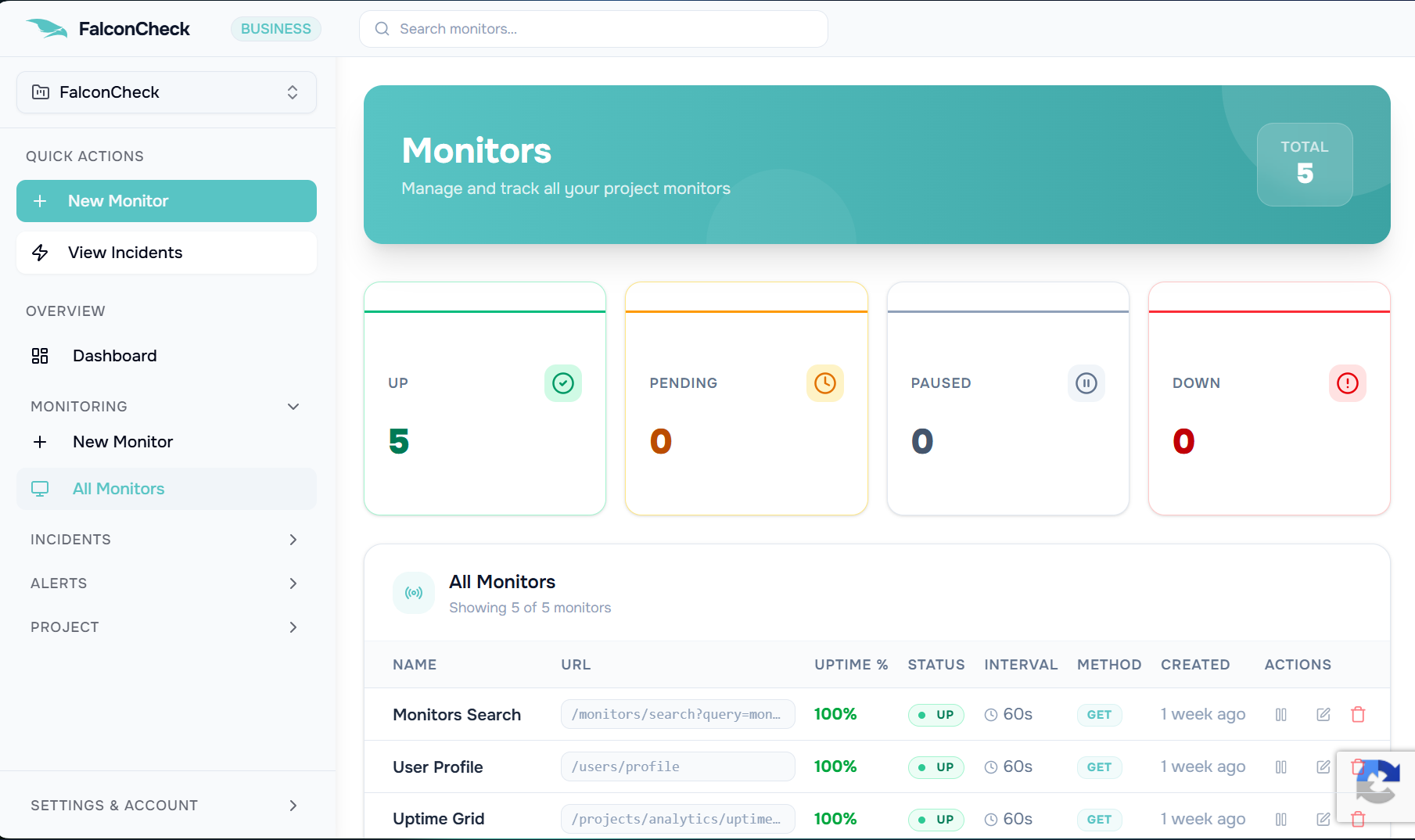FalconCheck gallery image