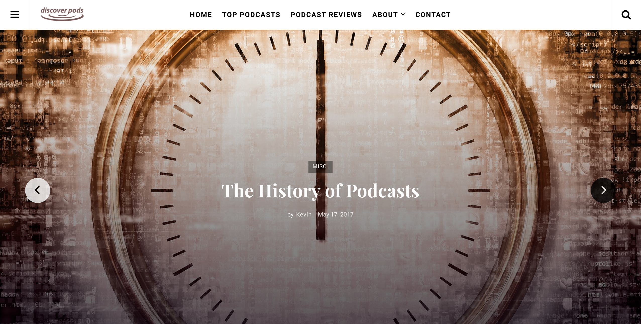 Discover Pods gallery image