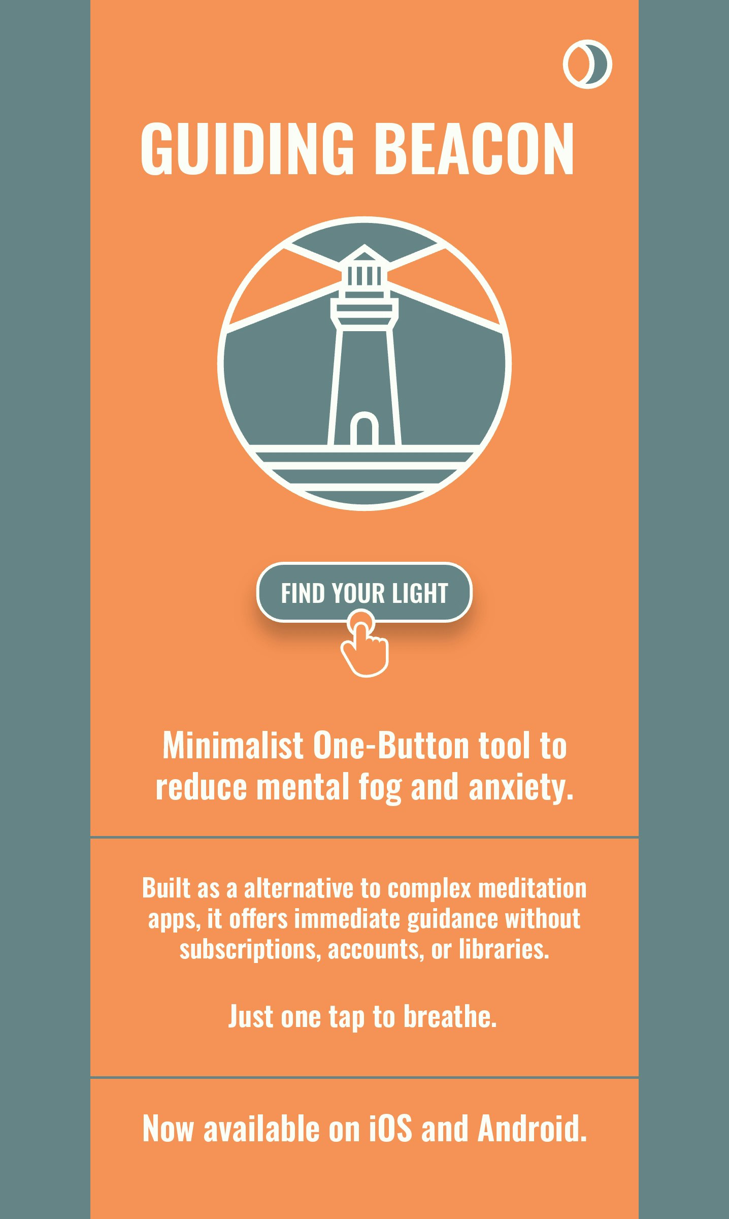 Guiding Beacon: Mindful Calm - Screenshot 2 showing product features and functionality