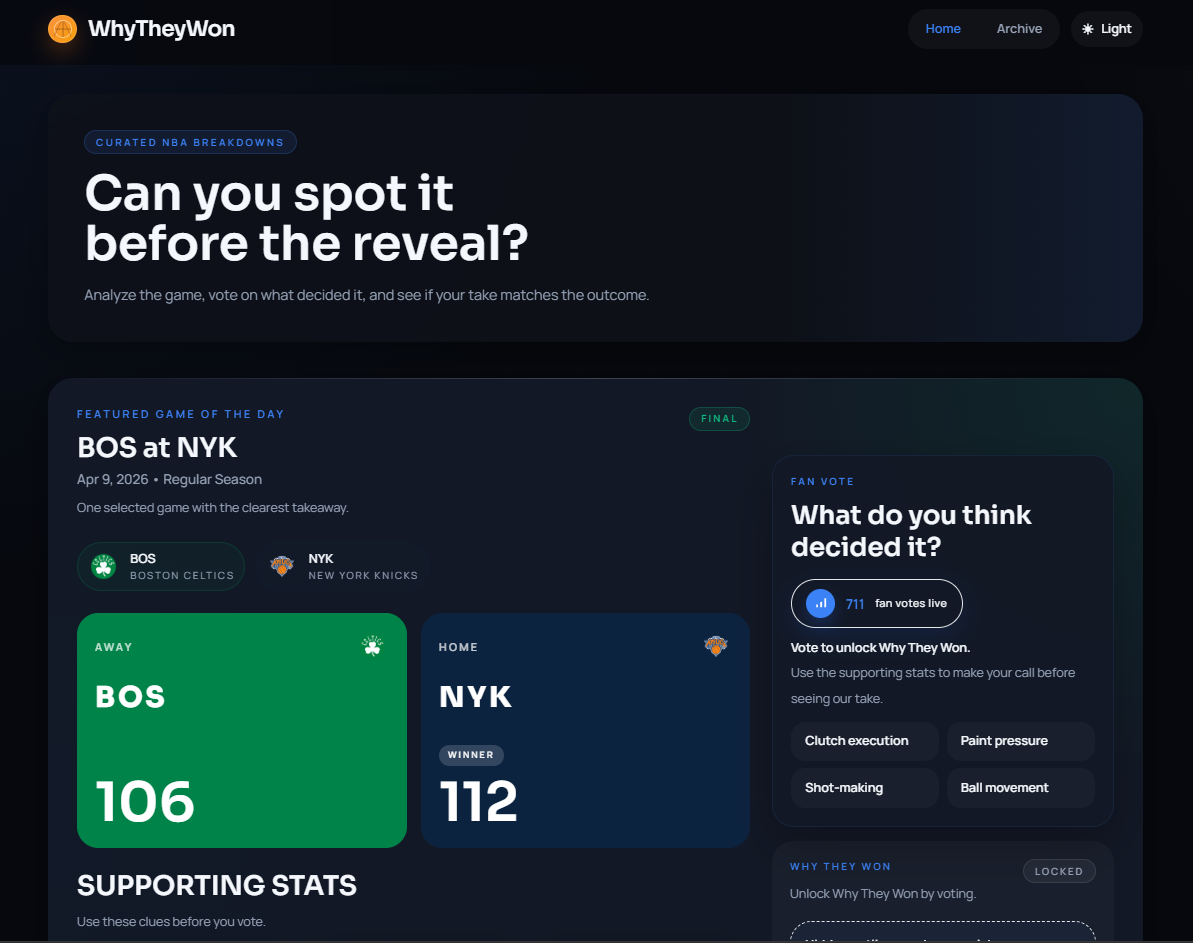 WhyTheyWon gallery image