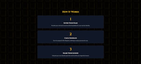 Wu-Tang Name Generator gallery image