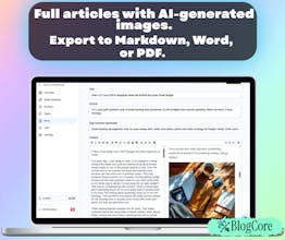 BlogCore App - AI Content Orchestrator gallery image