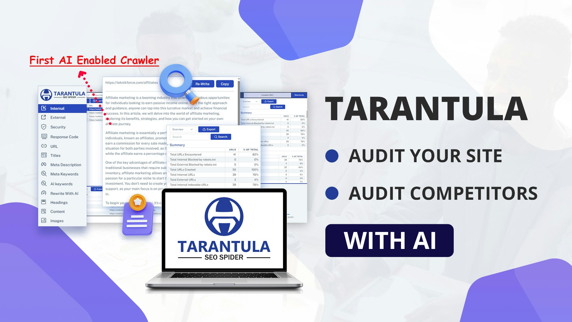 Tarantula SEO Spider - Rank higher on the serps with higher quality seo audits media 4