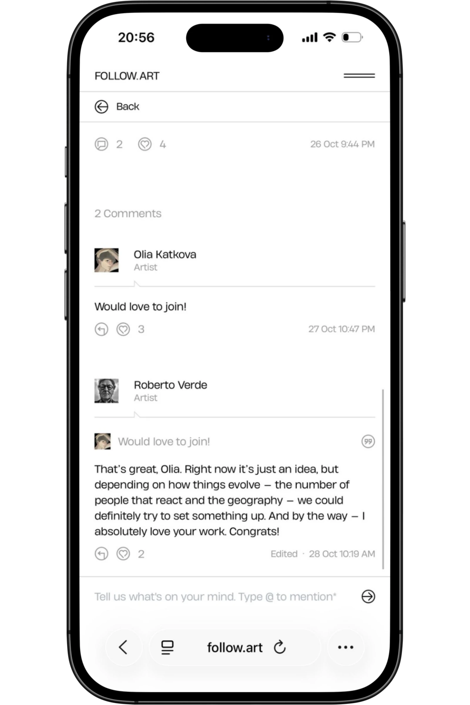 FOLLOW.ART screenshot 5