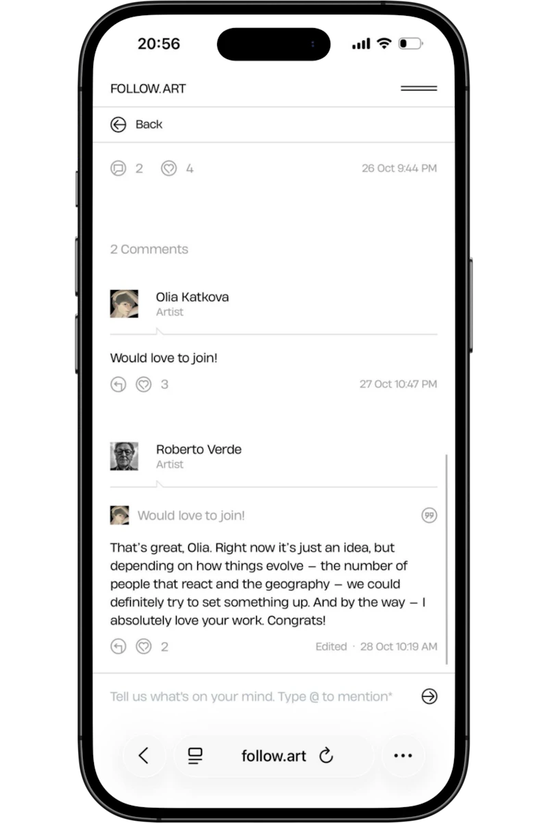 FOLLOW.ART screenshot 5