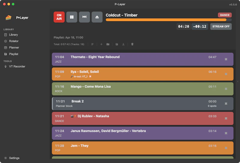 P-Layer screenshot 2