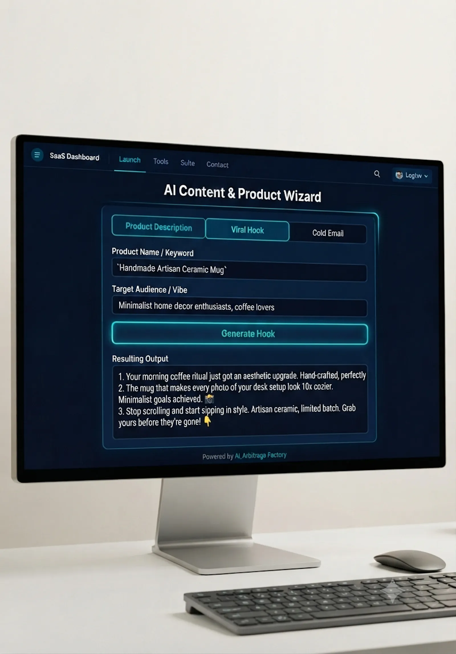 AI Flow Builder veya MicroSaaS screenshot 3