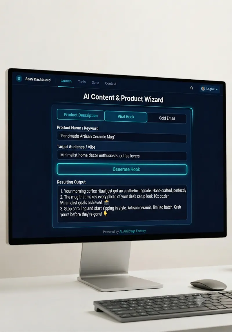AI Flow Builder veya MicroSaaS screenshot 3